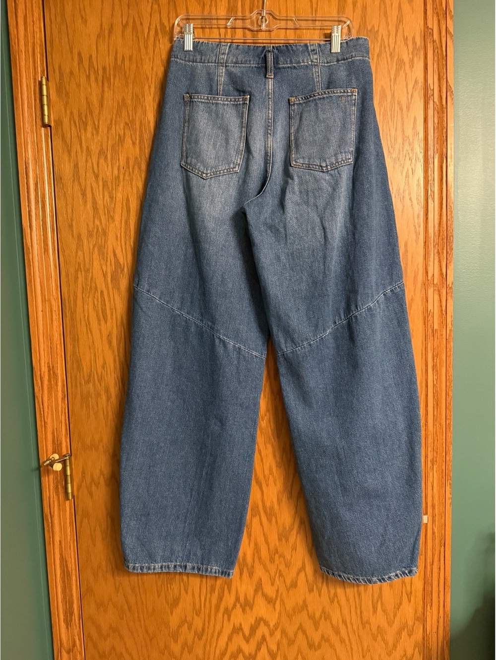 Pilcro Anthropologie Barrel Leg Jeans Size 27 – Relaxed Balloon Fit - Picture 3 of 5